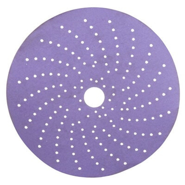 3M Cubitron II Hookit Clean Sanding Abrasive Disc, 31484, 6 in, 400+ grade