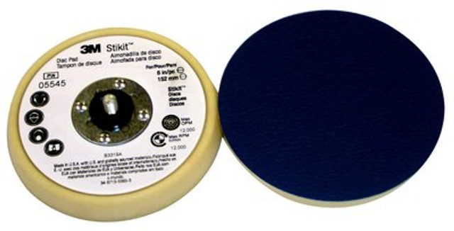 3M Stikit LP Finishing Disc Pad 05545, 5"x11/16" 5/16-24 Ext