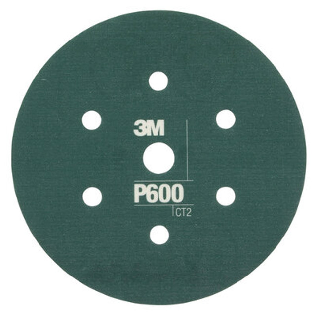 3M Hookit Flexible Abrasive Disc 270J, 34405, 6 in, Dust Free, P600