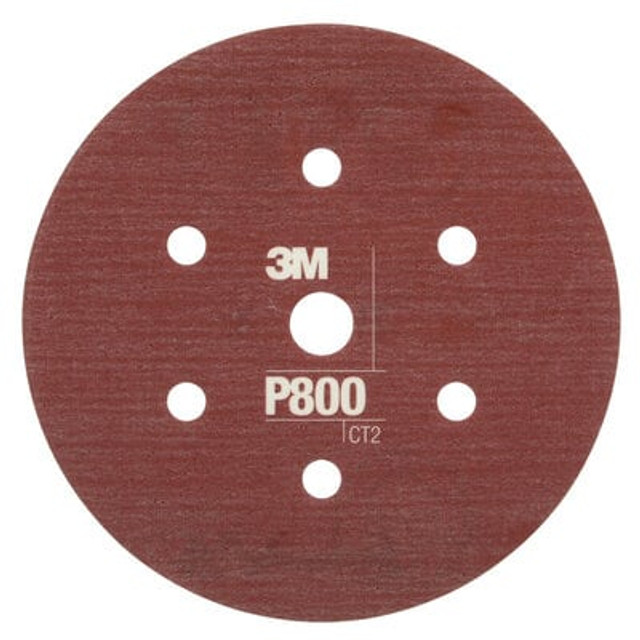 3M Hookit Flexible Abrasive Disc 270J, 34406, 6 in, Dust Free, P800