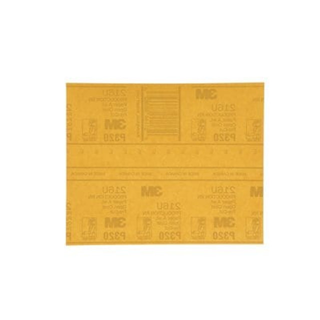 3M Production Resinite Gold Sheet, 02541, 9 in x 11 in, P320A