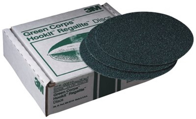 3M Green Corps Hookit Regalite Discs 00515