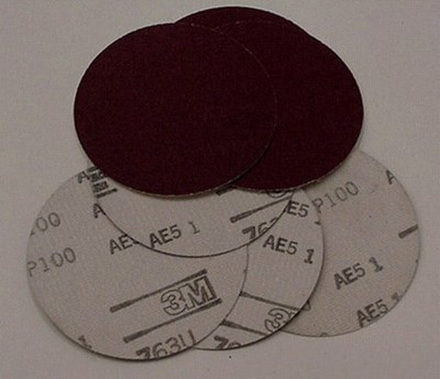 3M Hookit Regalite Floor Sanding Disc, FSD-40-6X6H,40 grit, 6IN x6HL, 250/cs 27339