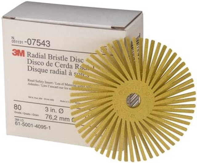 Scotch-Brite Radial Bristle Discs 07543
