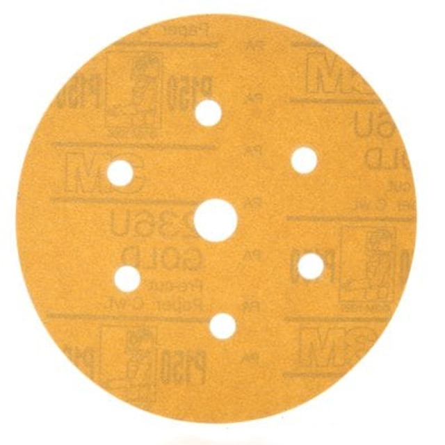 3M Hookit Gold Disc D/F 236U, 01080, 6 in, P150C