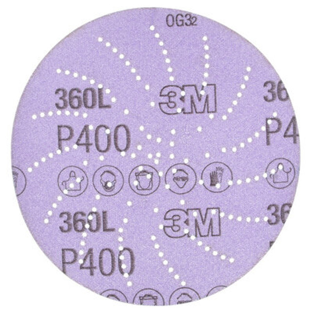 3M Xtract Film Disc 360L, P400 3MIL, 5 in