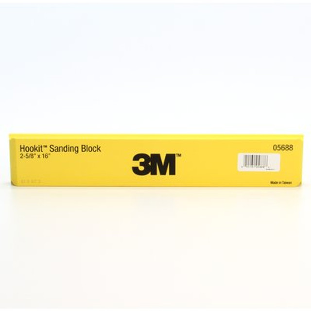 3M Hookit Sanding Block, 05688, 1-1/2 in X 2-5/8 in X 16 in