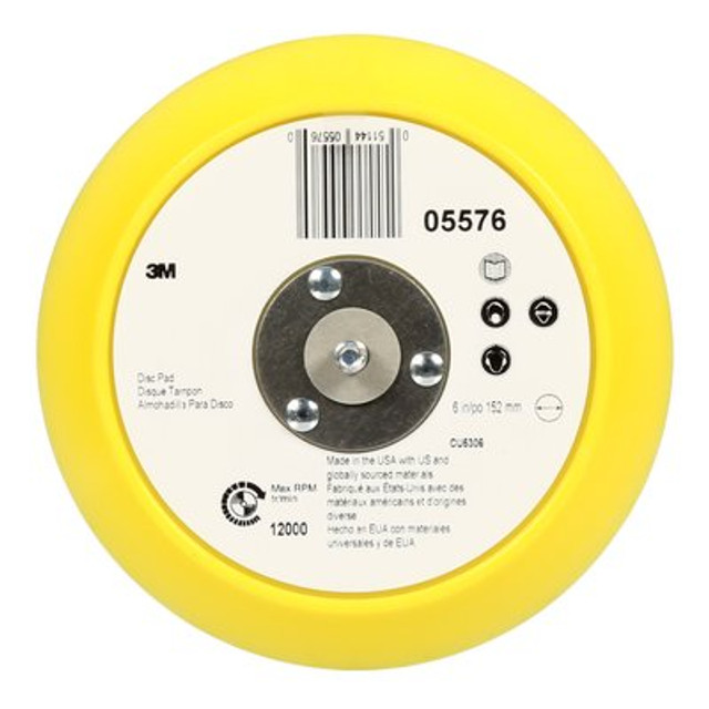 3M Stikit Disc Pad, 05576, 6 in (15.24 cm)