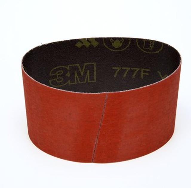 3M Cloth Belt 777F, 3-1/2 in x 15-1/2 in P120 YF-weight L-Flex