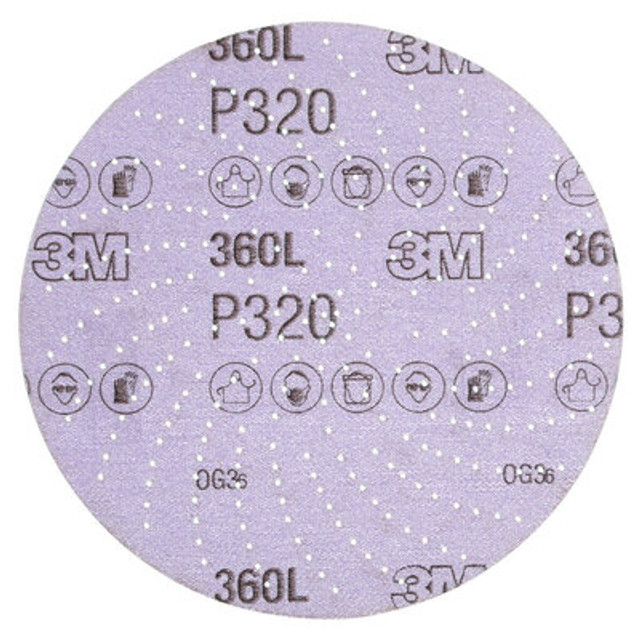 3M Xtract Film Disc 360L, P320 3MIL, 6 in