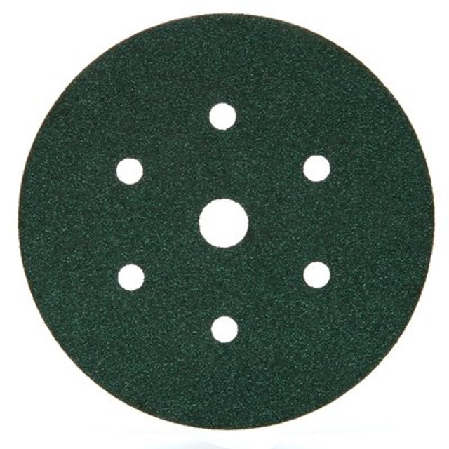 3M Green Corps Hookit Disc D/F, 6 in, 00612, 80E