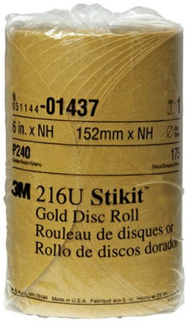 3M Stikit Gold Disc Rolls 01437