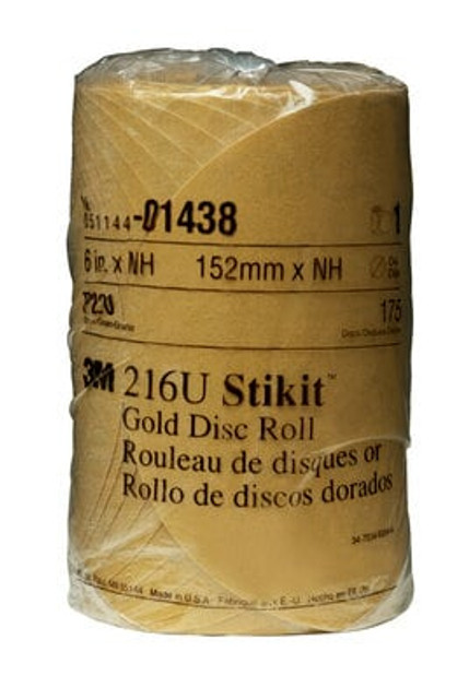 3M Stikit Gold Disc Rolls, PN 01438