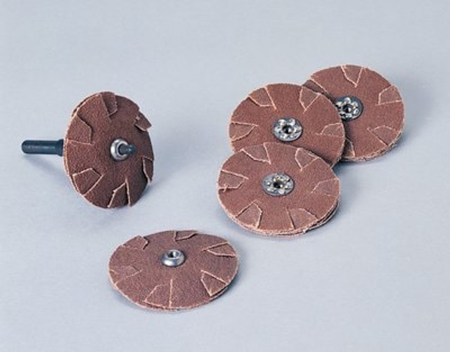 Standard Abrasives Slotted and Overlap Cloth Discs