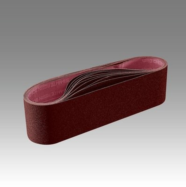 Scotch-Brite Surface Conditioning FB Belt, A MED, Maroon-C