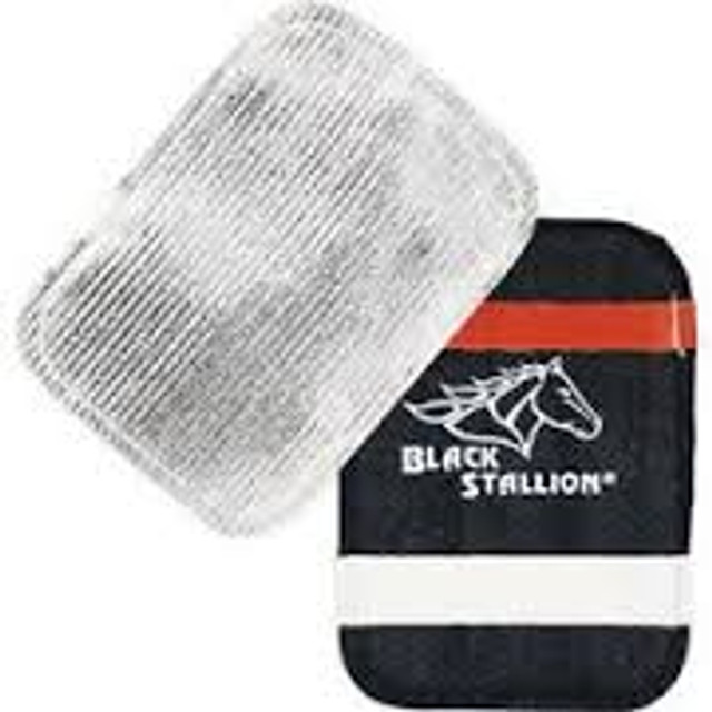 Black Stallion ALUMINIZED FIBERGLASS Universal GLOVE BACKPAD