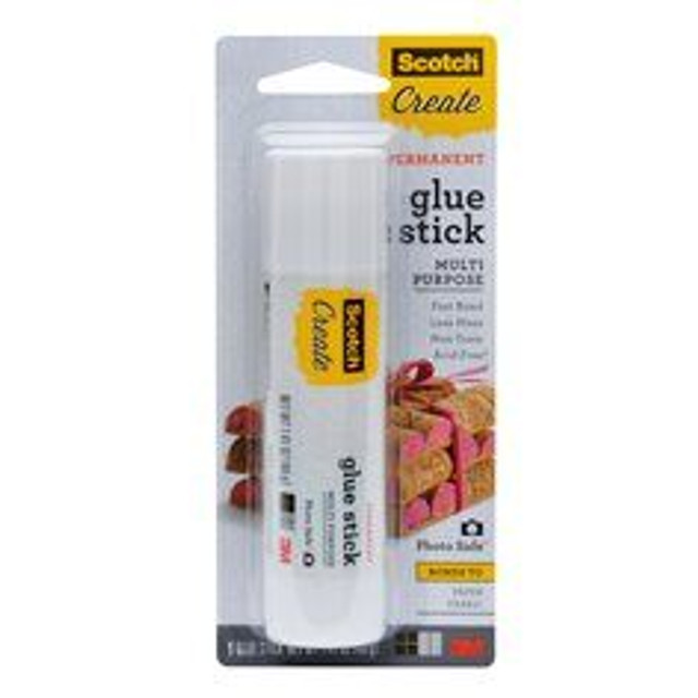 Scotch Glue Stick 003-CFT, 1.41 oz.(40 g) 76152 Industrial 3M Products & Supplies | Transparent