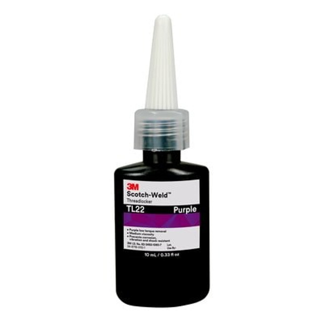 3M Scotch-Weld Threadlocker TL22, 10 mL