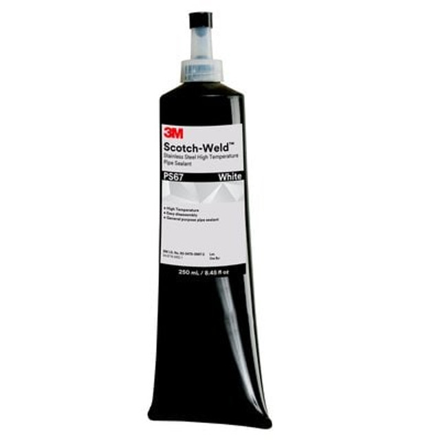 3M Scotch-Weld Stainless Steel High Temp Pipe Sealant PS67 250mL