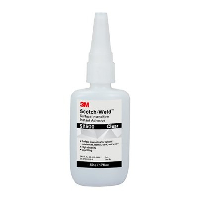 3M Scotch-Weld Surface Insensitive Instant Adhesive SI1500 50g