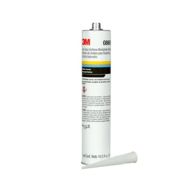 3M Auto Glass Urethane Windshield Adhesive 08693, 10.5 flozCart