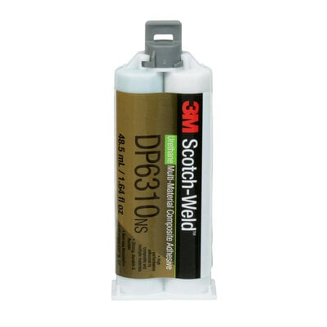 3M Scotch-Weld Multi-Material Composite Urethane Adhesive DP6310NS, Green, 48.5 mL, Duo-Pack