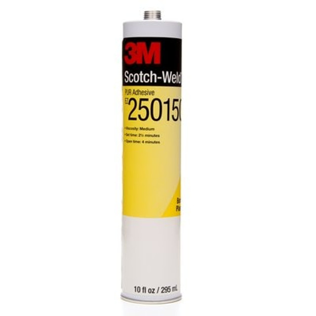 3M Scotch-Weld PUR Easy Adhesive EZ250150, 1/10 gal Cartridge
