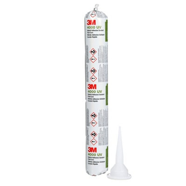 3M Marine Adhesive Sealant 4000 UV, PN05508, White, 600 mL Sausage Pack