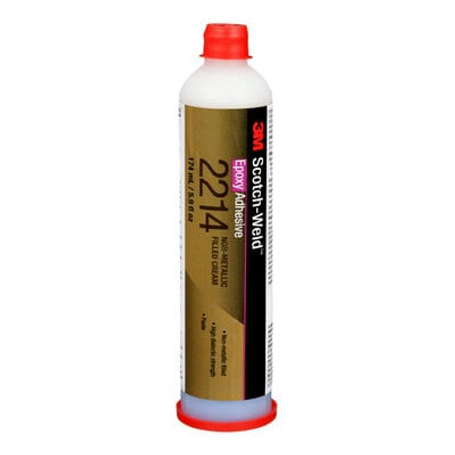 3M Scotch-Weld Epoxy Adhesive, 2214, cream, 6 fl. oz. (177 ml)
