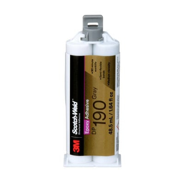 3M Scotch-Weld Epoxy Adhesive, DP190, grey, 1.71 fl. oz. (48.5 ml)