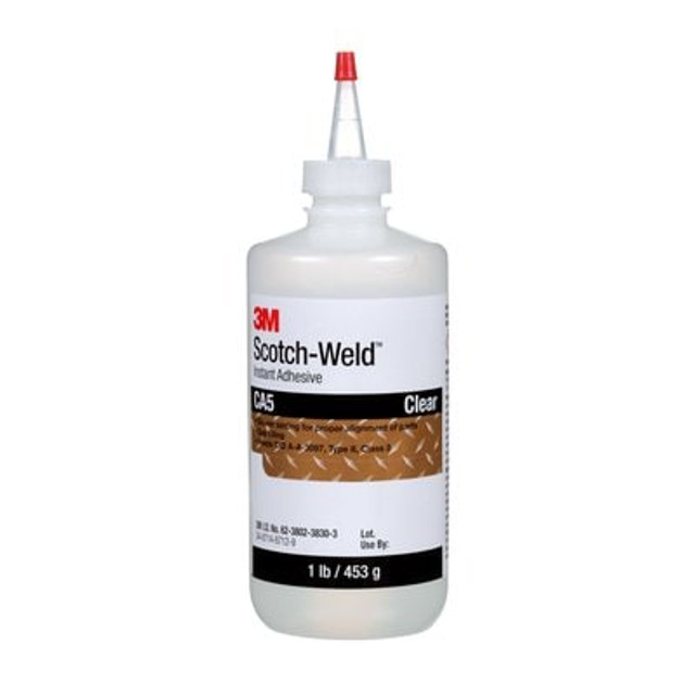 3M Scotch-WeldinsTnt Adh CA5 Clr 1lb 1