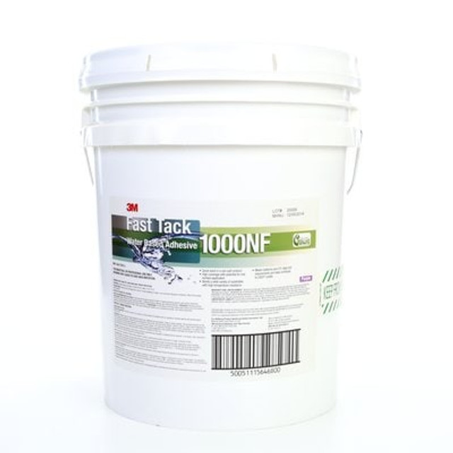 3M Fast Tack Water Based Adhesive 1000NF, Purple, 5 Gallon Pail
