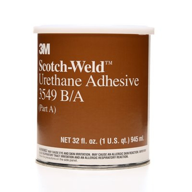 3M Scotch-Weld Urethane Adh 3549 Brown Part B/A, 1 Quart Kit
