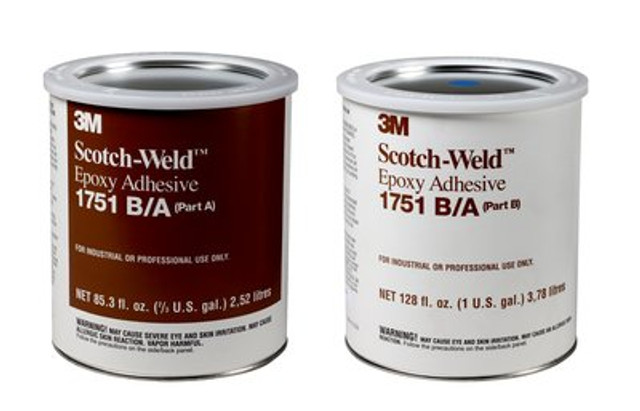 3M Scotch-Weld Epoxy Adhesive 1751 A&B 1 gallon