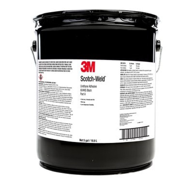 3M Scotch-Weld Urethane Adhesive 604NS Black Part A