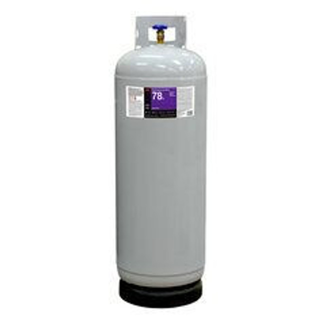 3M Polystyrene Insulation 78 ET Cylinder Spray Adhesive, Clear,Intermediate Cylinder (Net Wt 139 lb) 25704