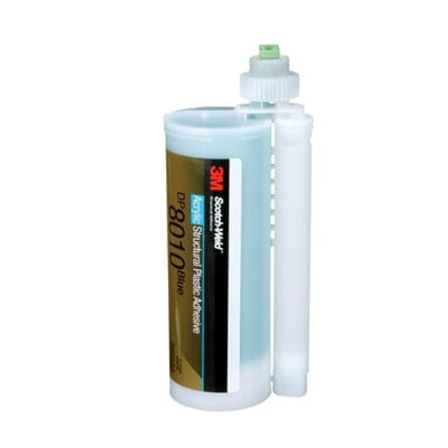 3M Scotch-Weld Structural Plastic Adhesive, DP8010, blue, 17.24 fl. Oz