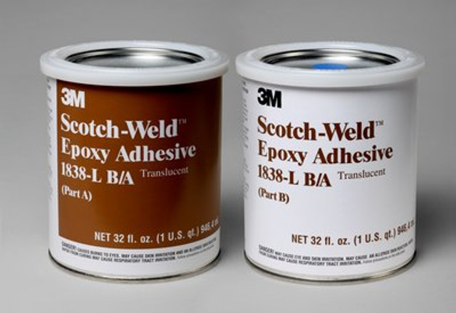 3M Scotch-Weld Epoxy Adhesive 1838L B/A