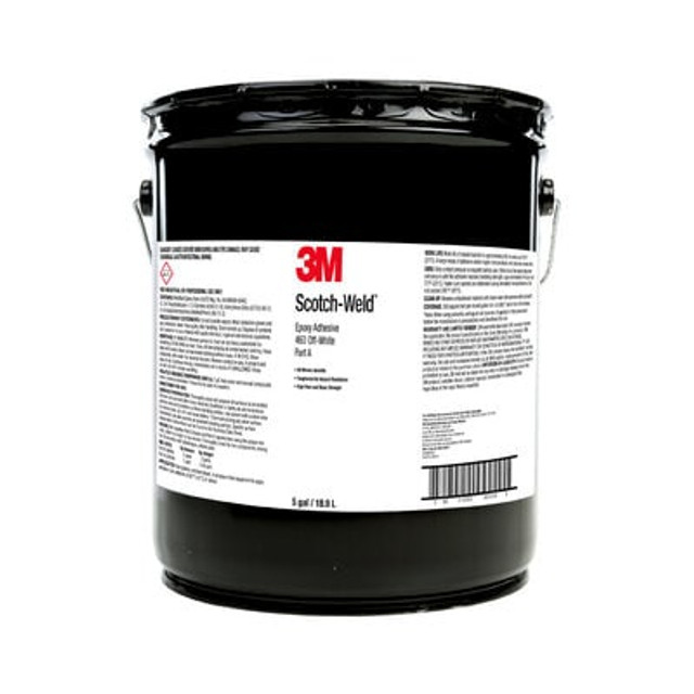 3M Scotch-Weld Epoxy Adhesive 460, Off-White, Part A, 5 gal (18.9 L) Pail, 1/Pack