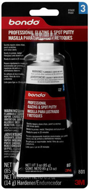 Bondo(R) Professional Glazing and Spot Putty, 801 Bondo(R) Professional Glazing and Spot Putty, 801