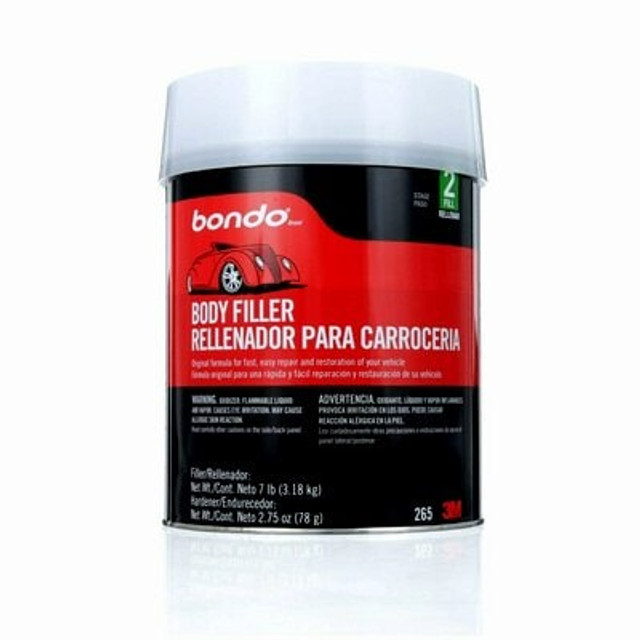 Bondo® Lightweight Filler, 262T, Quart (US) Can, 3 per case