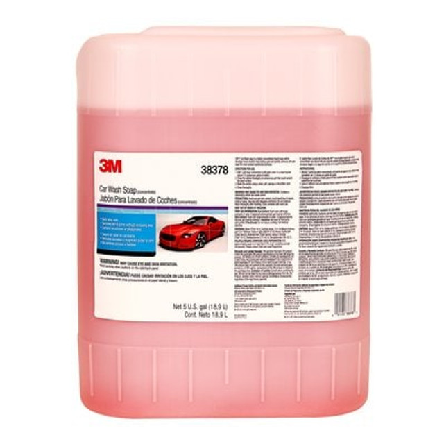 3M Car Wash Soap, 38378, 5 Gallon