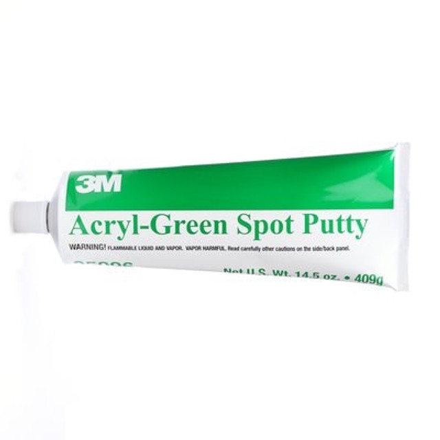 3M Acryl-Green Spot Putty, 05096, 14.5 oz tube
