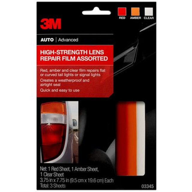 3M High Strength Lens Repair Film Assorted, 03345