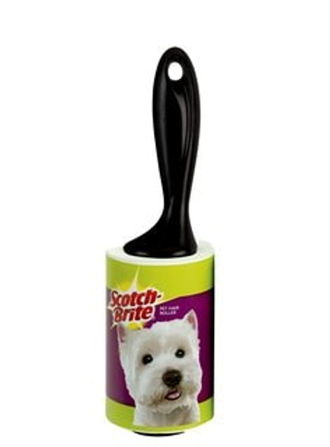 Scotch-Brite Pet Hair Roller 839RS-60-4, 4 in x 31.4 ft (10.1 cm x 9.57m), 4/1 94014 Industrial 3M Products & Supplies