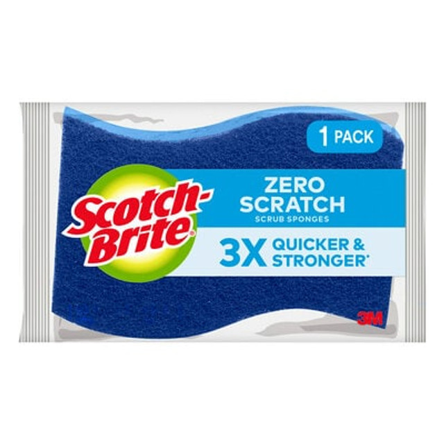 Scotch-Brite® Zero Scratch Scrub Sponge 1 Pk