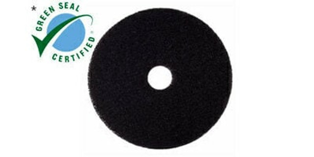 3M Black Stripper Pad 7200 Green Seal