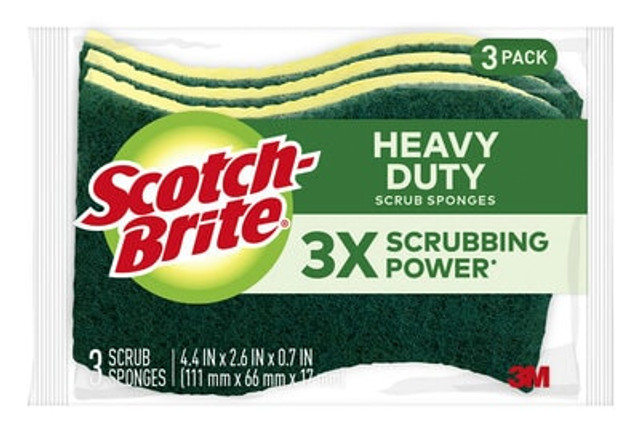 US-HD-3-2M-8-Heavy Duty Scrub Sponge-3 Pk-IP1