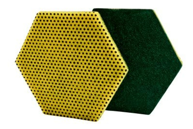 Scotch-Brite Green/Yellow Dual Purpose Scour Pad 96HEX (Group)