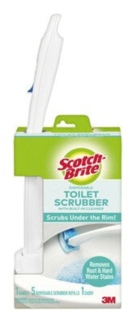 Scotch-Brite(R) Disposable Toilet Scrubber Cleaning System